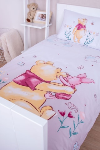 $Parure de lit réversible Winnie l'ourson Disney - Blanc