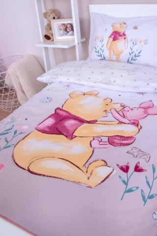 $Parure de lit réversible Winnie l'ourson Disney - Blanc