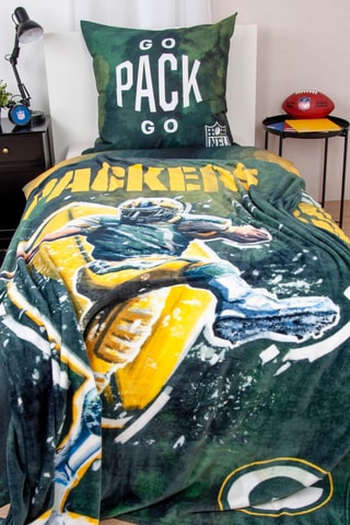 $Plaid Green Bay Packers - Vert - 150 x 200 cm