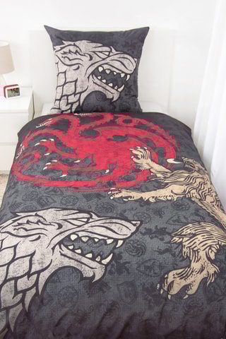 $Parure de lit réversible Game of Thrones - Gris