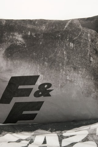 $Parure de lit réversible Fast and Furious - Gris