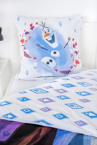 $Parure de lit réversible La Reine des Neiges Disney - Blanc