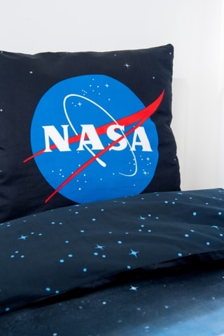 $Parure de lit réversible NASA - Bleu