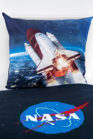 $Parure de lit réversible NASA - Bleu
