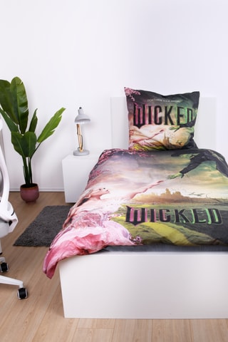 $Parure de lit réversible Wicked - Rose