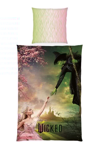 $Parure de lit réversible Wicked - Rose