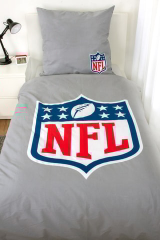 $Parure de lit réversible NFL - Gris