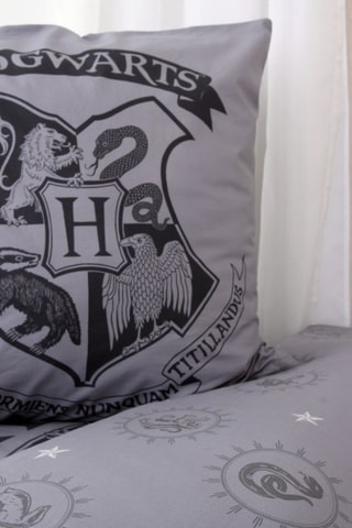 $Parure de lit réversible Harry Potter - Gris