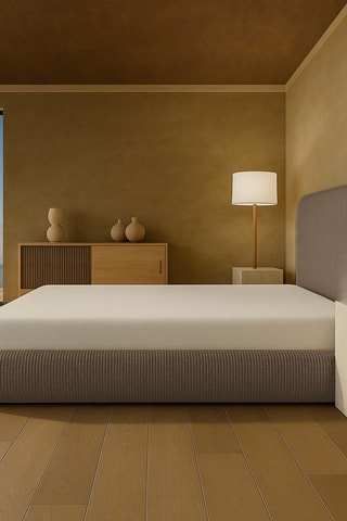 $Ensemble lit avec sommier Era et matelas hybride L'Expérience - Ferme