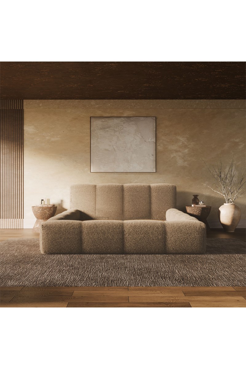 $Ensemble lit avec sommier en pin Equinox et matelas hybride L'Expérience - Ferme