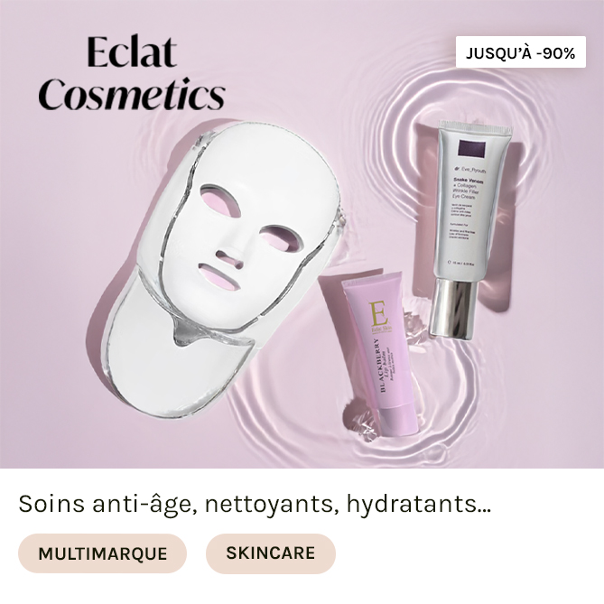 ECLAT COSMETICS à bas prix sur BEAUTÉ PRIVÉE