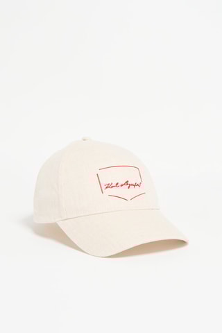 $Casquette en lin - Beige