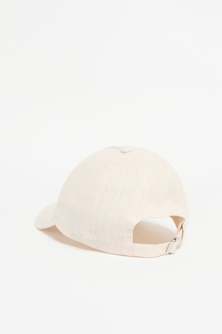 $Casquette en lin - Beige