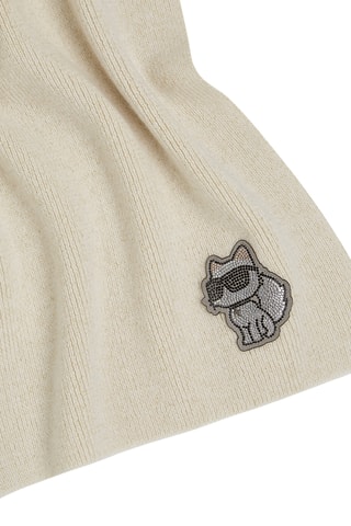 $Echarpe en laine - Beige