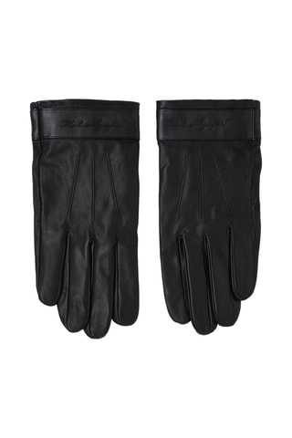 $Gants en cuir - Noir