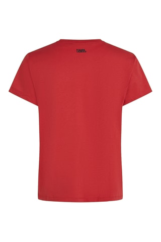$T-shirt en coton biologique - Bordeaux