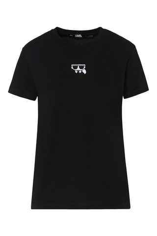$T-shirt en coton biologique - Noir