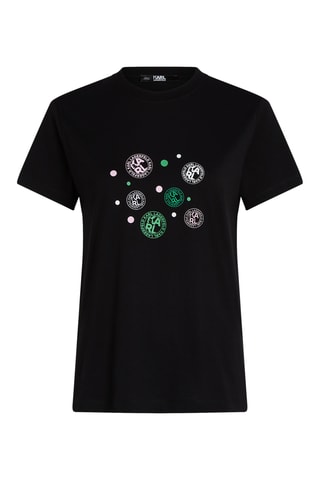 $T-shirt en coton biologique - Noir