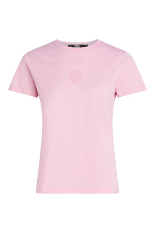 $T-shirt en coton biologique - Rose