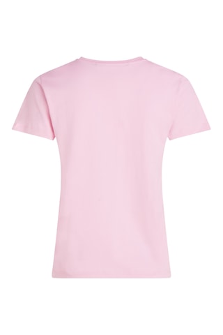$T-shirt en coton biologique - Rose