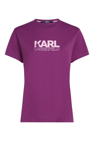 $T-shirt en coton biologique - Violet