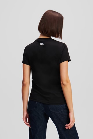 $T-shirt en coton biologique - Noir