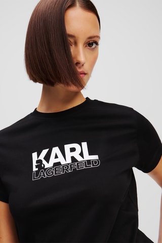 $T-shirt en coton biologique - Noir