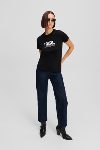 $T-shirt en coton biologique - Noir
