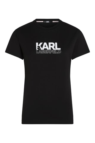 $T-shirt en coton biologique - Noir