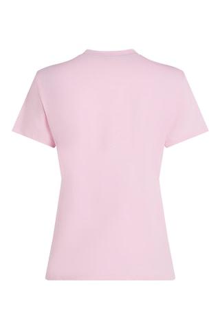 $T-shirt en coton biologique - Rose
