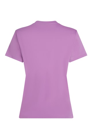 $T-shirt en coton biologique - Mauve