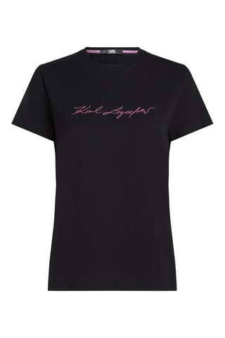 $T-shirt en coton biologique - Noir
