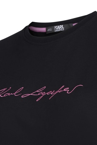 $T-shirt en coton biologique - Noir