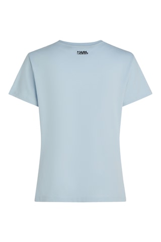 $T-shirt en coton biologique - Ciel