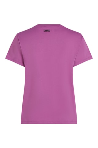 $T-shirt en coton biologique - Violet