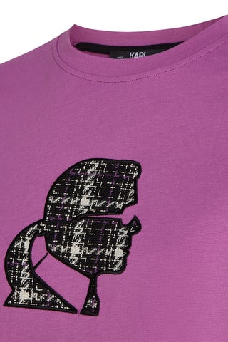 $T-shirt en coton biologique - Violet