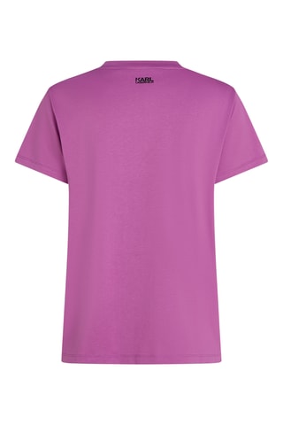 $T-shirt en coton biologique - Violet