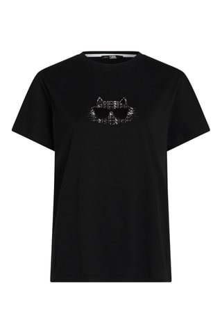$T-shirt en coton biologique - Noir