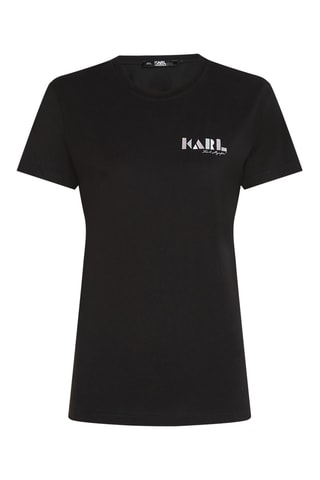 $T-shirt en coton biologique - Noir