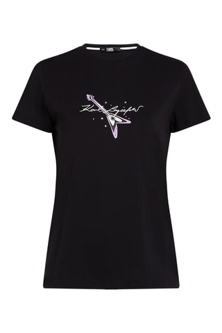 $T-shirt en coton biologique - Noir