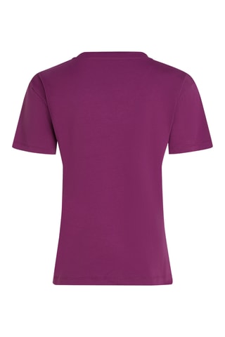 $T-shirt en coton biologique - Violet