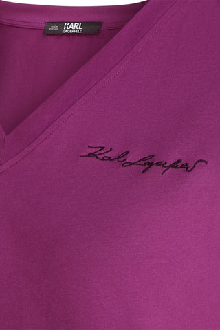 $T-shirt en coton biologique - Violet