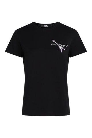 $T-shirt en coton biologique - Noir