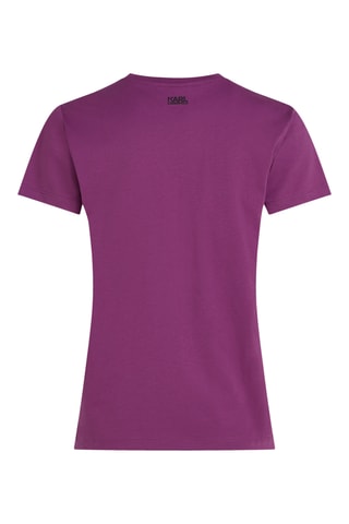 $T-shirt en coton biologique - Violet