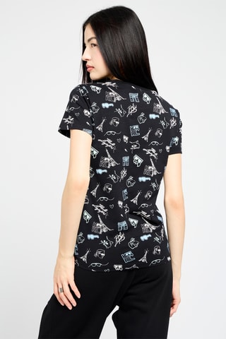 $T-shirt regular - Noir