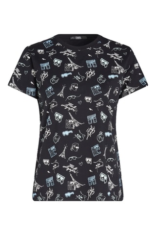$T-shirt regular - Noir