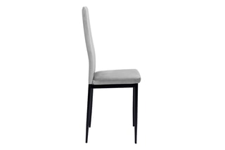 $6 chaises Jade - Beige, gris et rose