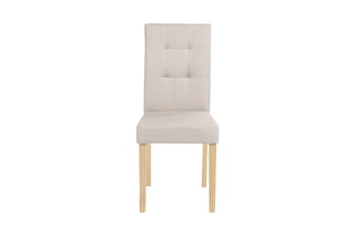 $6 chaises Polly - Naturel et beige