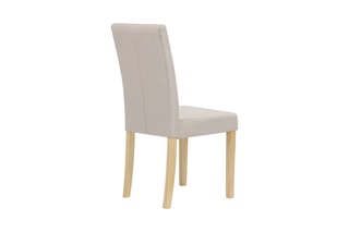 $6 chaises Polly - Naturel et beige