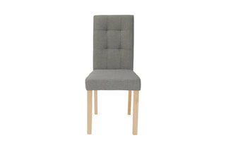 $6 chaises Polly - Naturel et gris